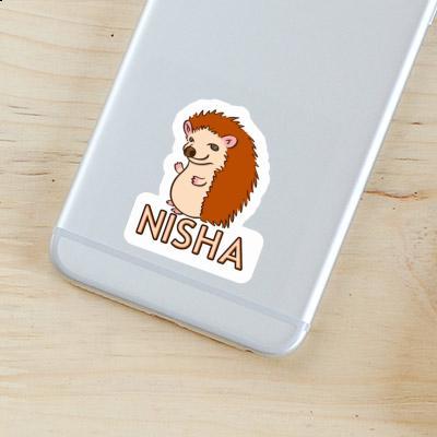 Sticker Nisha Hedgehog Laptop Sticker Nisha Hedgehog Laptop Image