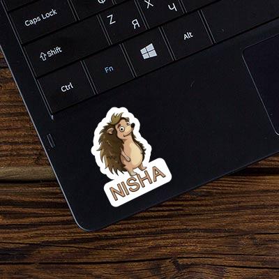 Nisha Sticker Hedgehog Notebook Nisha Sticker Hedgehog Gift package Image