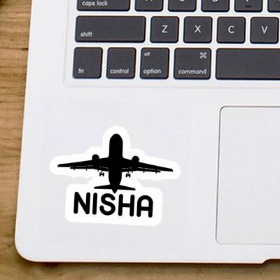 Autocollant Jumbo-Jet Nisha Autocollant Jumbo-Jet Nisha Image