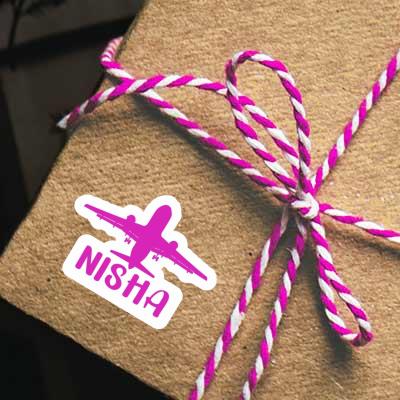Aufkleber Nisha Jumbo-Jet Notebook Aufkleber Nisha Jumbo-Jet Gift package Image