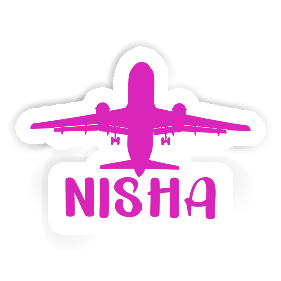 Aufkleber Nisha Jumbo-Jet Notebook Aufkleber Nisha Jumbo-Jet Notebook Image