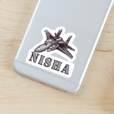 Sticker Flugzeug Nisha Notebook Sticker Flugzeug Nisha Notebook Image