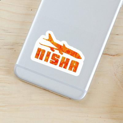 Autocollant Nisha Jumbo-Jet Image