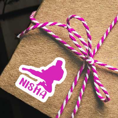 Sticker Karateka Nisha Notebook Sticker Karateka Nisha Notebook Image