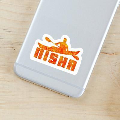 Nisha Sticker Kajakfahrer Notebook Nisha Sticker Kajakfahrer Gift package Image