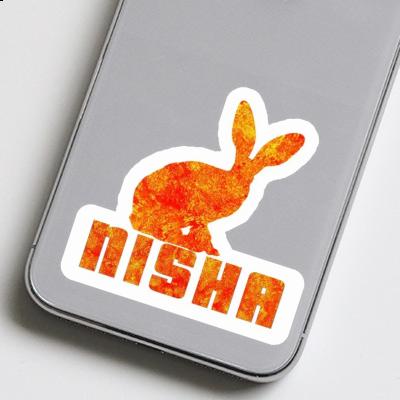 Nisha Aufkleber Hase Notebook Nisha Aufkleber Hase Gift package Image