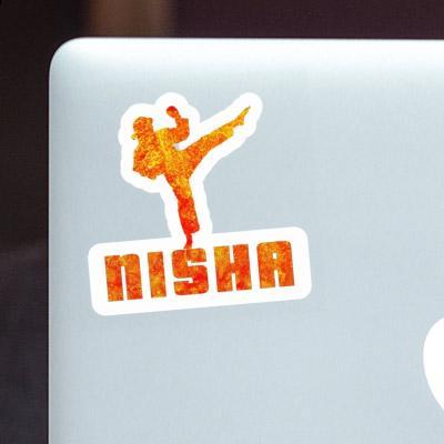 Karateka Sticker Nisha Notebook Karateka Sticker Nisha Notebook Image
