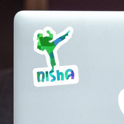 Autocollant Nisha Karatéka Image
