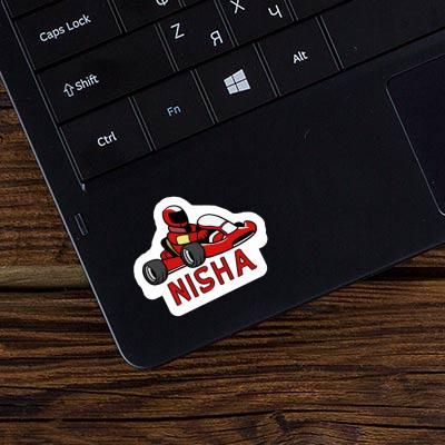 Kart Autocollant Nisha Laptop Kart Autocollant Nisha Laptop Image