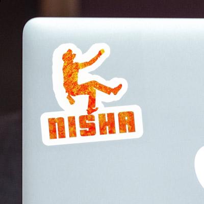 Grimpeur Autocollant Nisha Image