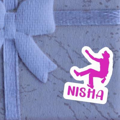 Climber Sticker Nisha Laptop Image