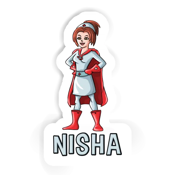 Autocollant Infirmière Nisha Notebook Autocollant Infirmière Nisha Notebook Image