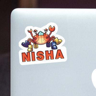 Aufkleber Nisha Krabbe Notebook Aufkleber Nisha Krabbe Notebook Image