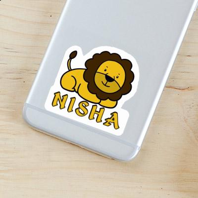 Nisha Sticker Löwe Notebook Nisha Sticker Löwe Gift package Image