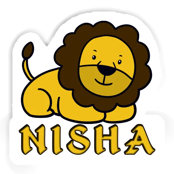 Autocollant Nisha Lion Notebook Autocollant Nisha Lion Notebook Image
