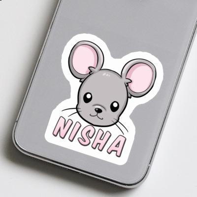 Aufkleber Nisha Maus Gift package Image