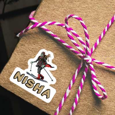 Aufkleber Telemarker Nisha Notebook Aufkleber Telemarker Nisha Gift package Image
