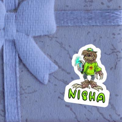 Nisha Sticker Sprayer Laptop Image