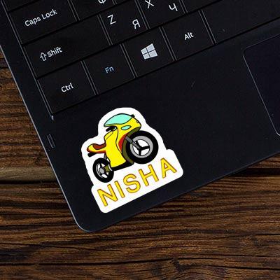 Autocollant Moto Nisha Notebook Autocollant Moto Nisha Gift package Image