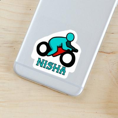 Sticker Motorbike Driver Nisha Notebook Sticker Motorbike Driver Nisha Notebook Image