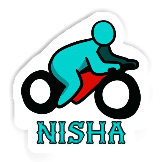 Sticker Motorbike Driver Nisha Notebook Sticker Motorbike Driver Nisha Gift package Image