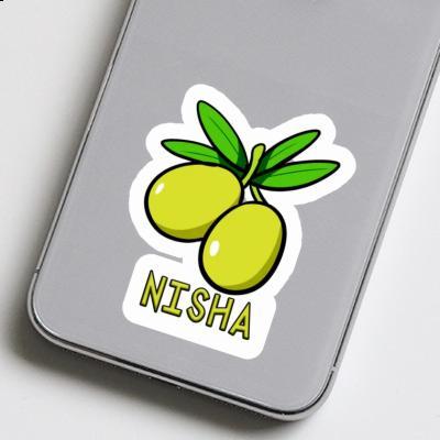 Autocollant Olive Nisha Autocollant Olive Nisha Image