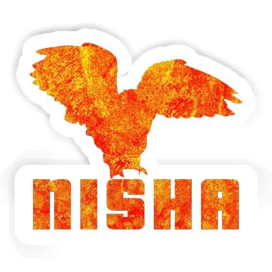 Sticker Eule Nisha Sticker Eule Nisha Image