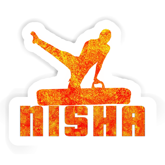Sticker Nisha Gymnast Notebook Sticker Nisha Gymnast Notebook Image