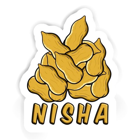 Cacahuète Autocollant Nisha Gift package Image
