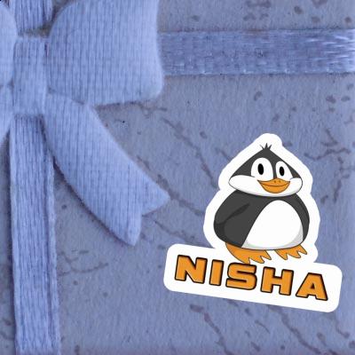 Aufkleber Nisha Pinguin Gift package Image