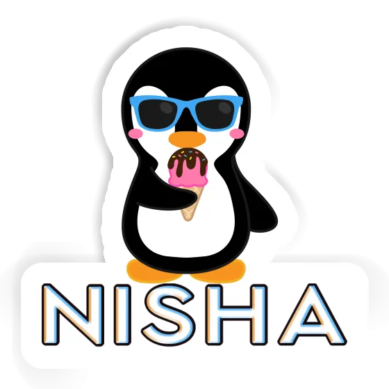 Sticker Pinguin Nisha Notebook Sticker Pinguin Nisha Gift package Image