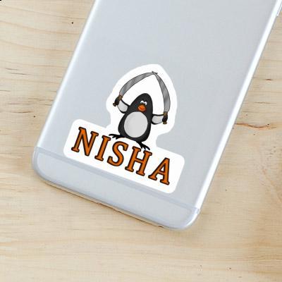 Autocollant Pingouin de combat Nisha Gift package Image