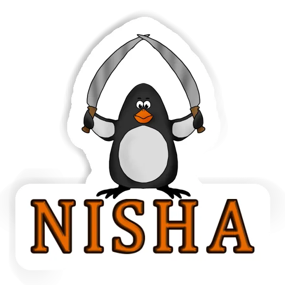 Autocollant Pingouin de combat Nisha Image