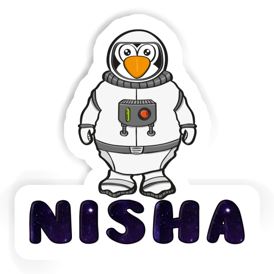 Autocollant Nisha Astronaute Autocollant Nisha Astronaute Image