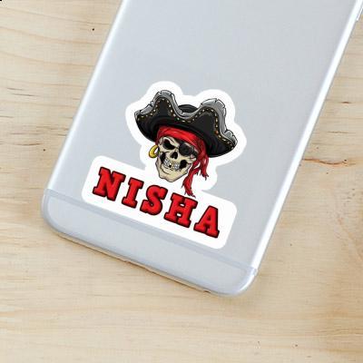 Autocollant Tête de pirate Nisha Autocollant Tête de pirate Nisha Image
