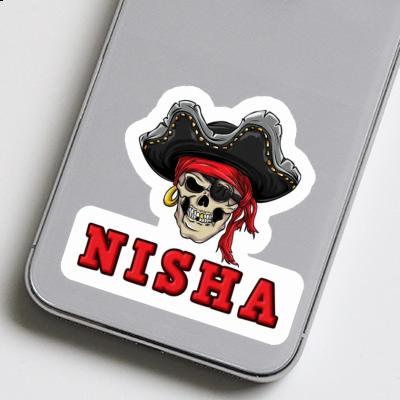 Nisha Sticker Pirate Laptop Image