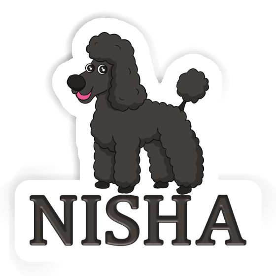 Autocollant Caniche Nisha Notebook Autocollant Caniche Nisha Gift package Image