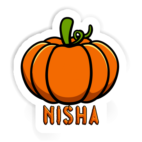 Nisha Autocollant Courge Nisha Autocollant Courge Image
