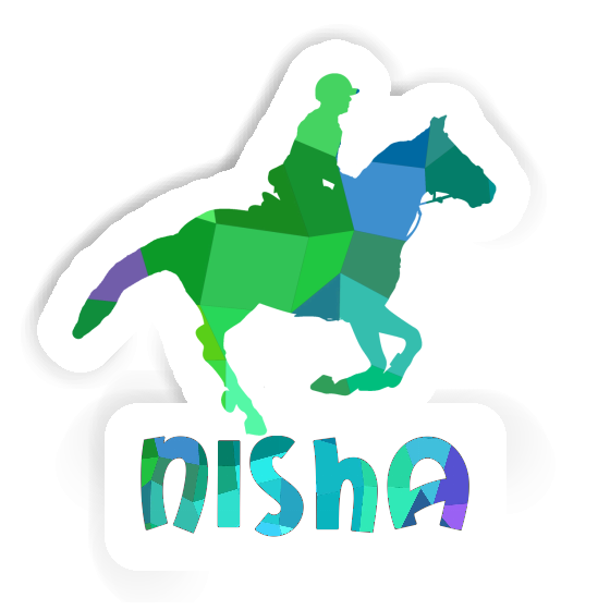 Nisha Sticker Horse Rider Notebook Nisha Sticker Horse Rider Gift package Image