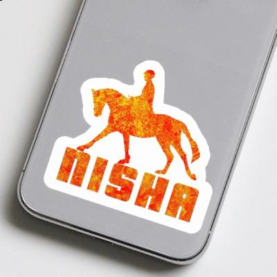 Autocollant Cavalière Nisha Image