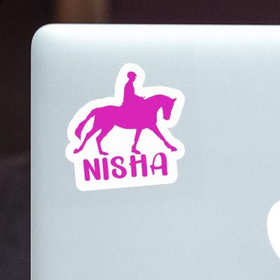Cavalière Autocollant Nisha Image
