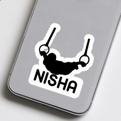 Nisha Aufkleber Ringturner Notebook Image