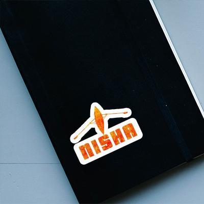 Aufkleber Nisha Ruderboot Laptop Aufkleber Nisha Ruderboot Laptop Image