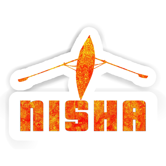 Aufkleber Nisha Ruderboot Notebook Aufkleber Nisha Ruderboot Gift package Image