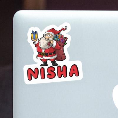 Weihnachtsmann Aufkleber Nisha Weihnachtsmann Aufkleber Nisha Image