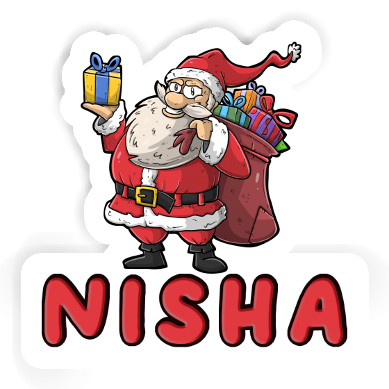 Weihnachtsmann Aufkleber Nisha Notebook Weihnachtsmann Aufkleber Nisha Notebook Image