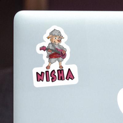 Autocollant Rockergirl Nisha Gift package Image