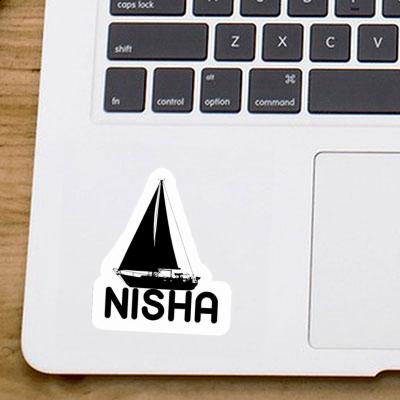 Sticker Nisha Sailboat Notebook Sticker Nisha Sailboat Gift package Image