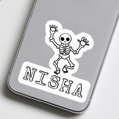 Sticker Nisha Skelett Laptop Sticker Nisha Skelett Laptop Image