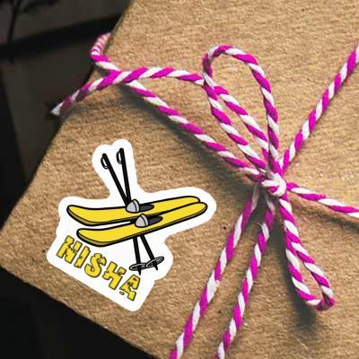 Ski Aufkleber Nisha Gift package Image